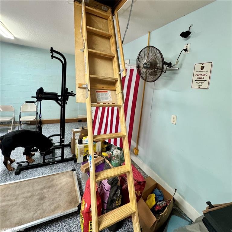 Custom Staircase - Garage