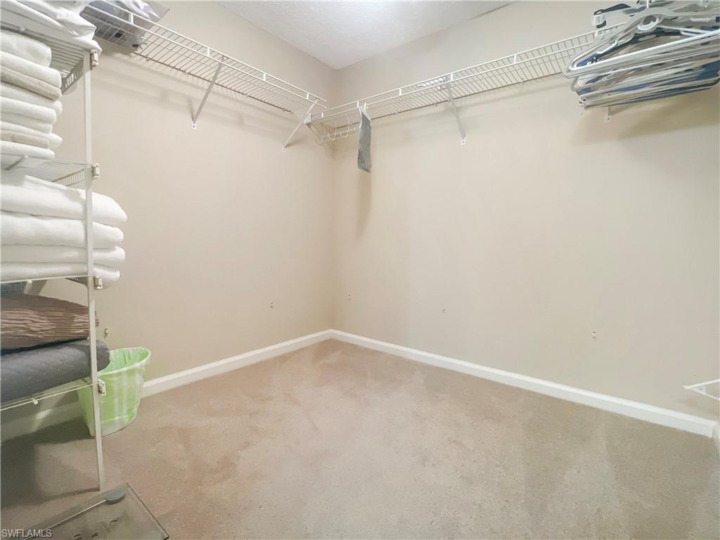 Primary closet