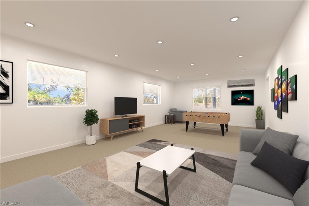 virtual rendering of lower level