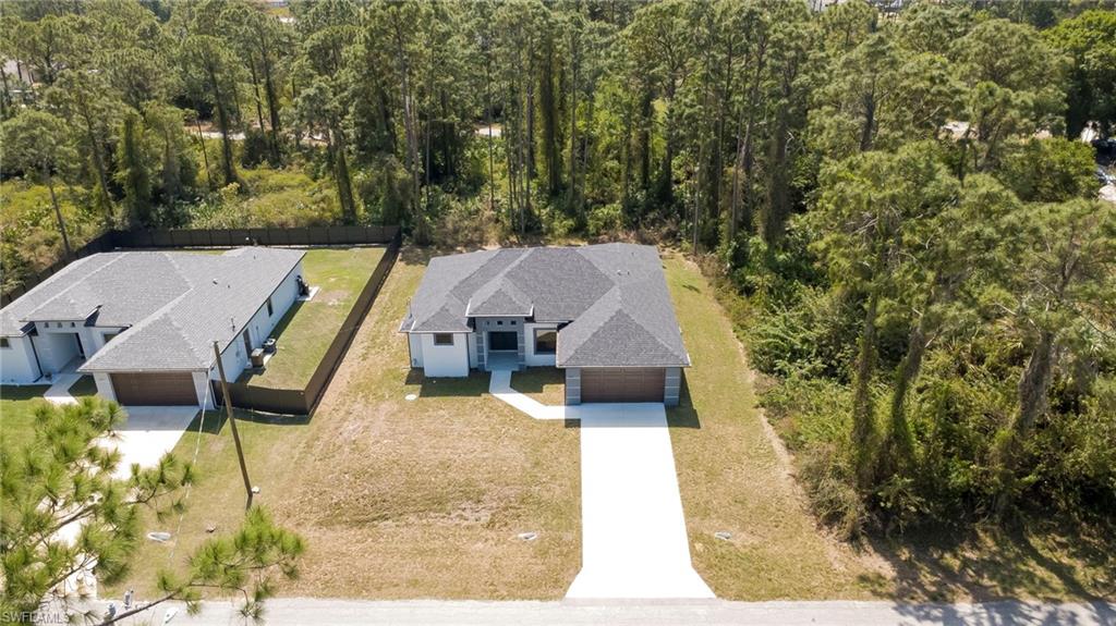 Aerial view of property and surrounding area