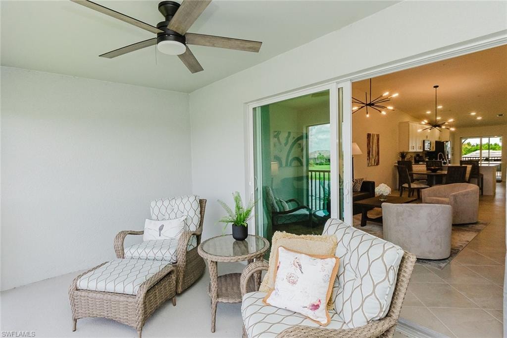 Rear lanai