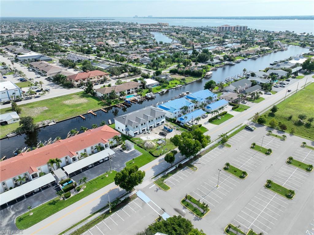 Waterfront properties with private boat docks