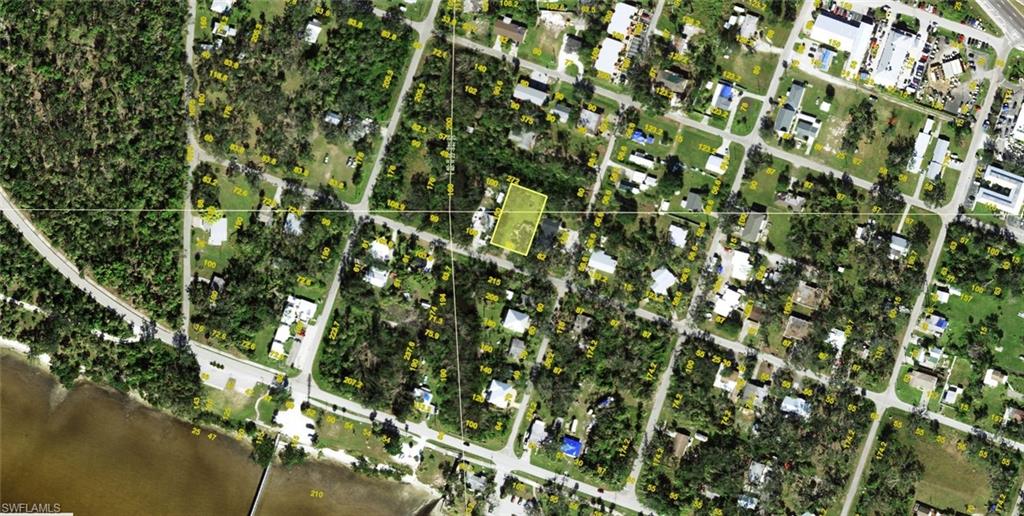 Aerial Map. Illustrating the property's location within its surrounding parcels and infrastructure
