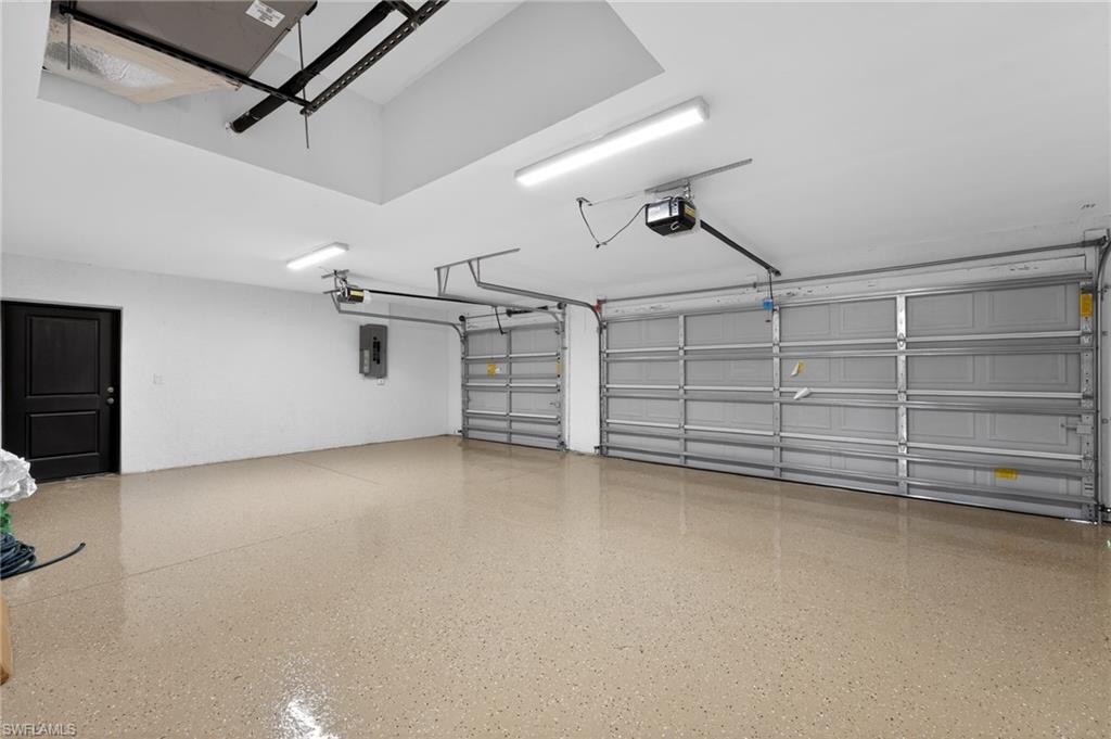 Three car garage