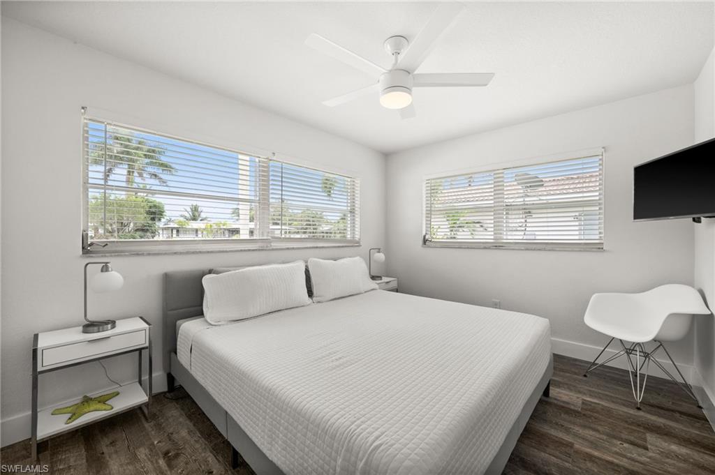 Guest Bedroom with lots of windows