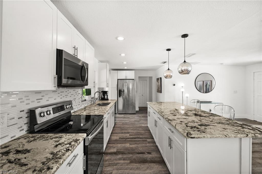 Lots of cabinets and counter space