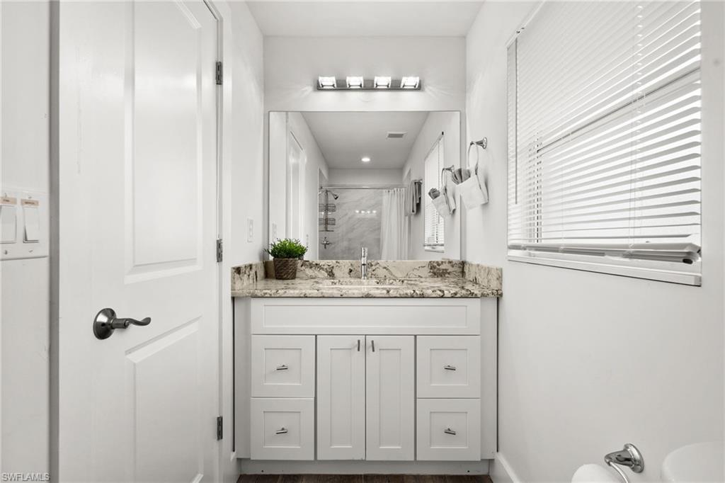 Lots of light in the Master Bath
