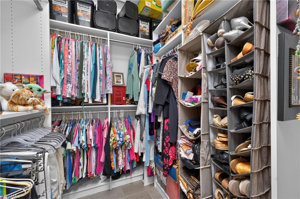 Primary walk in Closet