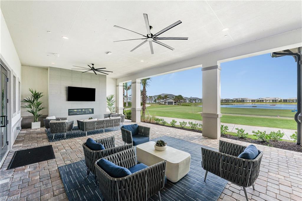 Club House outdoor seating