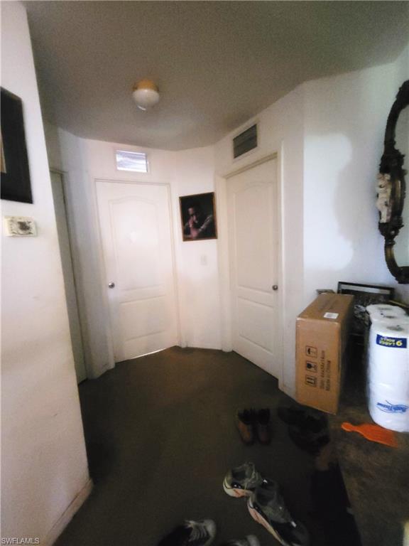 extra wide hall  area   to bedrooms 2 & 3