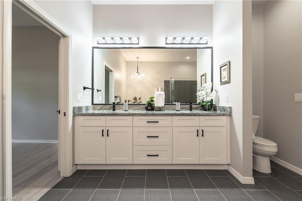 Dual Sink Vanity. This bathroom is a must see.