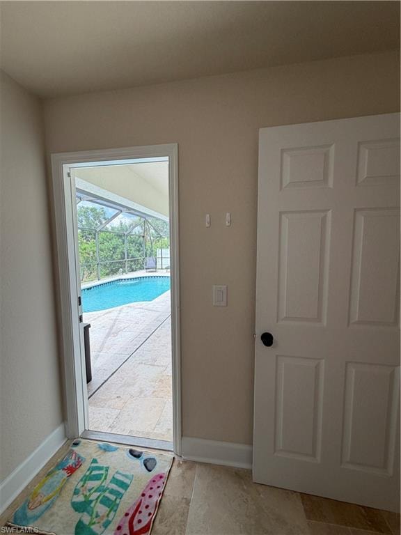 Pool Bath Door