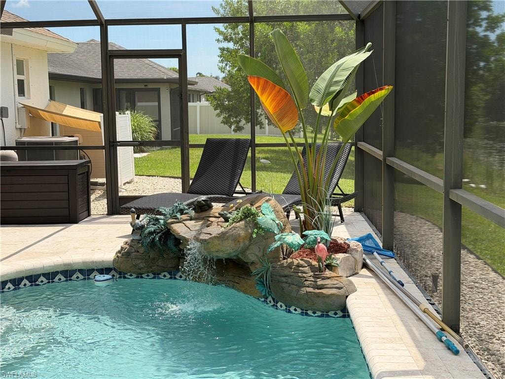 Pool Waterfall