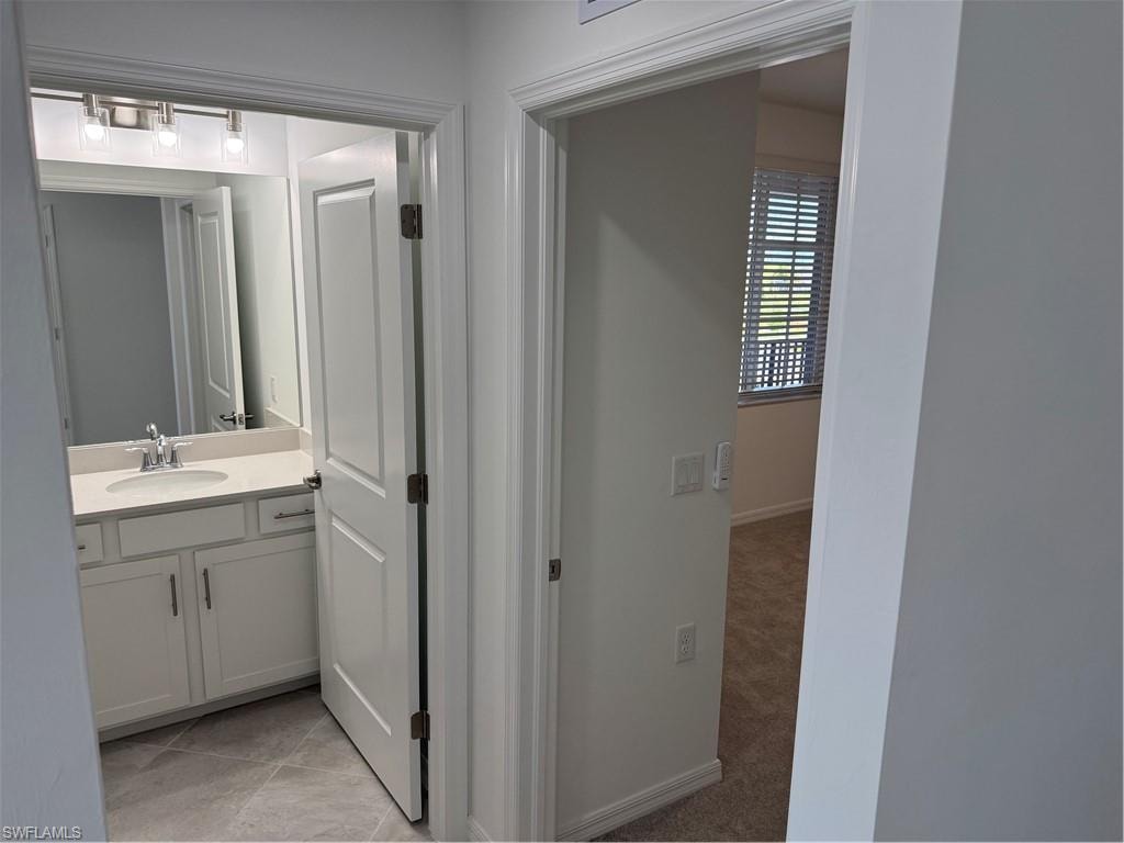 Area between bedroom 2 and bathroom 2