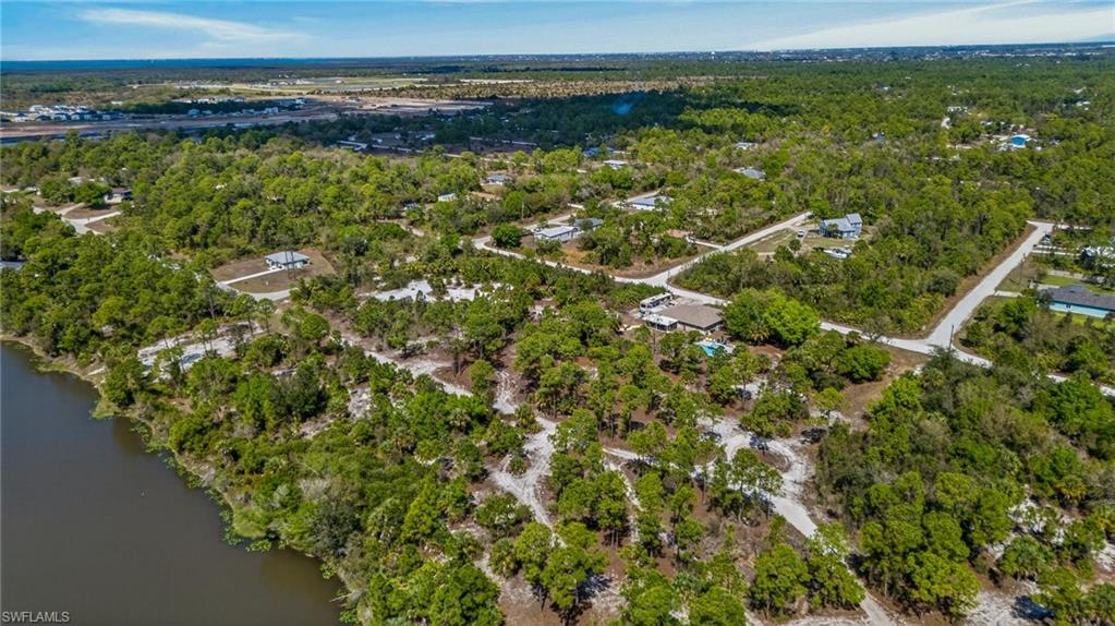 Aerial view of property and surrounding area