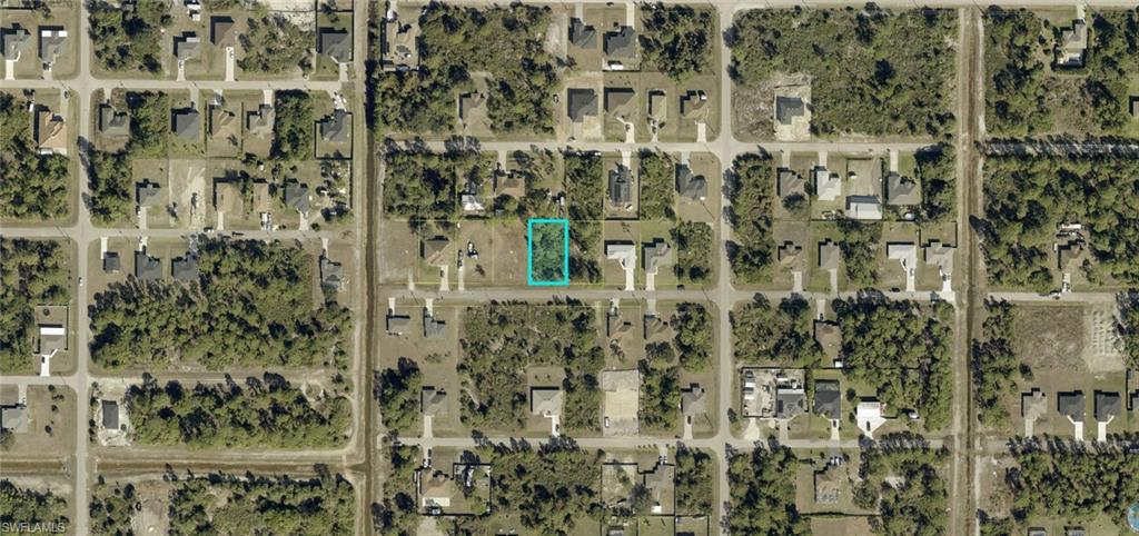 Aerial Map. Indicating the property's boundaries within the surrounding area