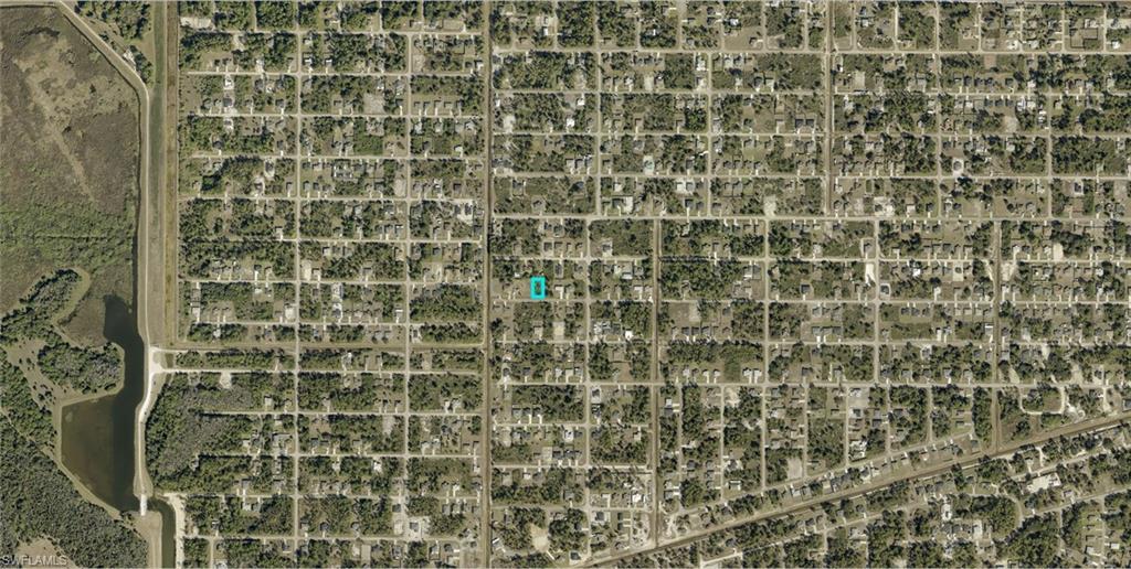 Aerial Map. Illustrating the property's location within a residential area and its relation to surrounding features