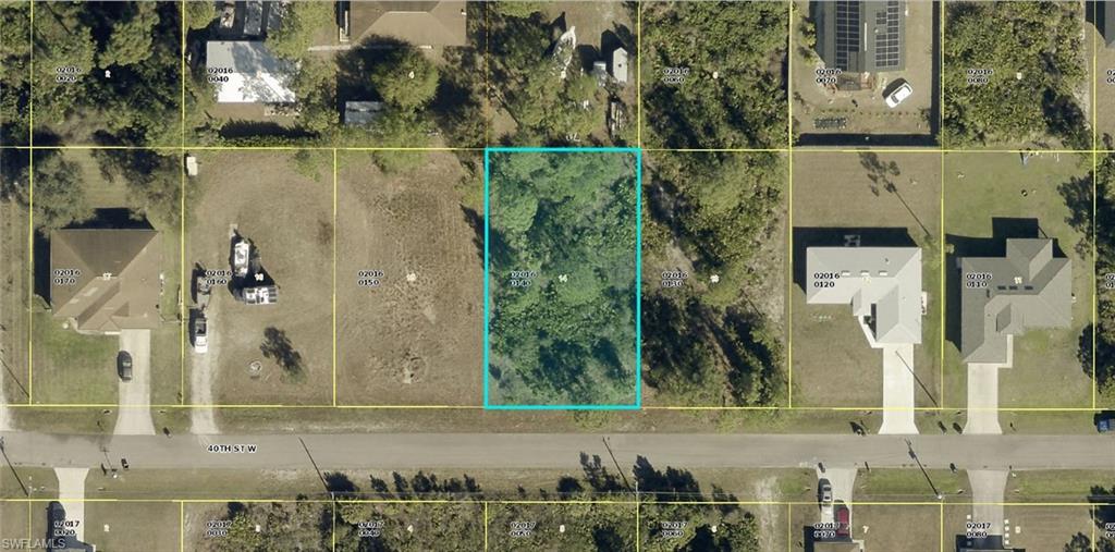 Aerial Property Map. Displaying the property's boundaries and surrounding parcels