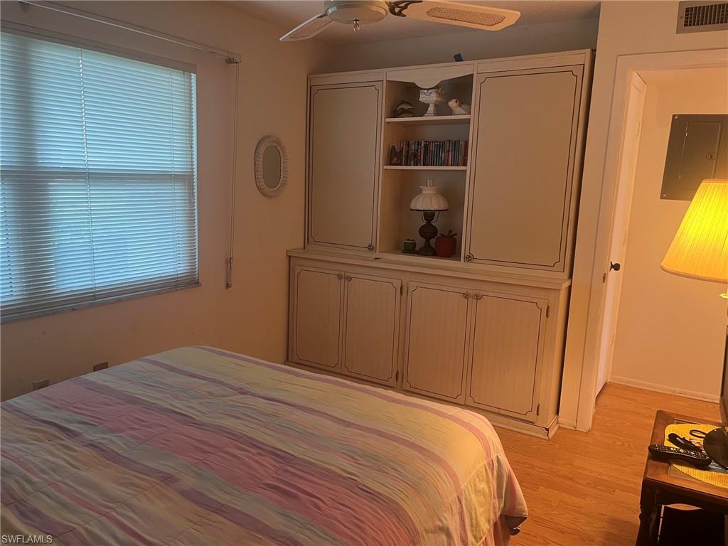 Guest Bedroom with built in cabinet