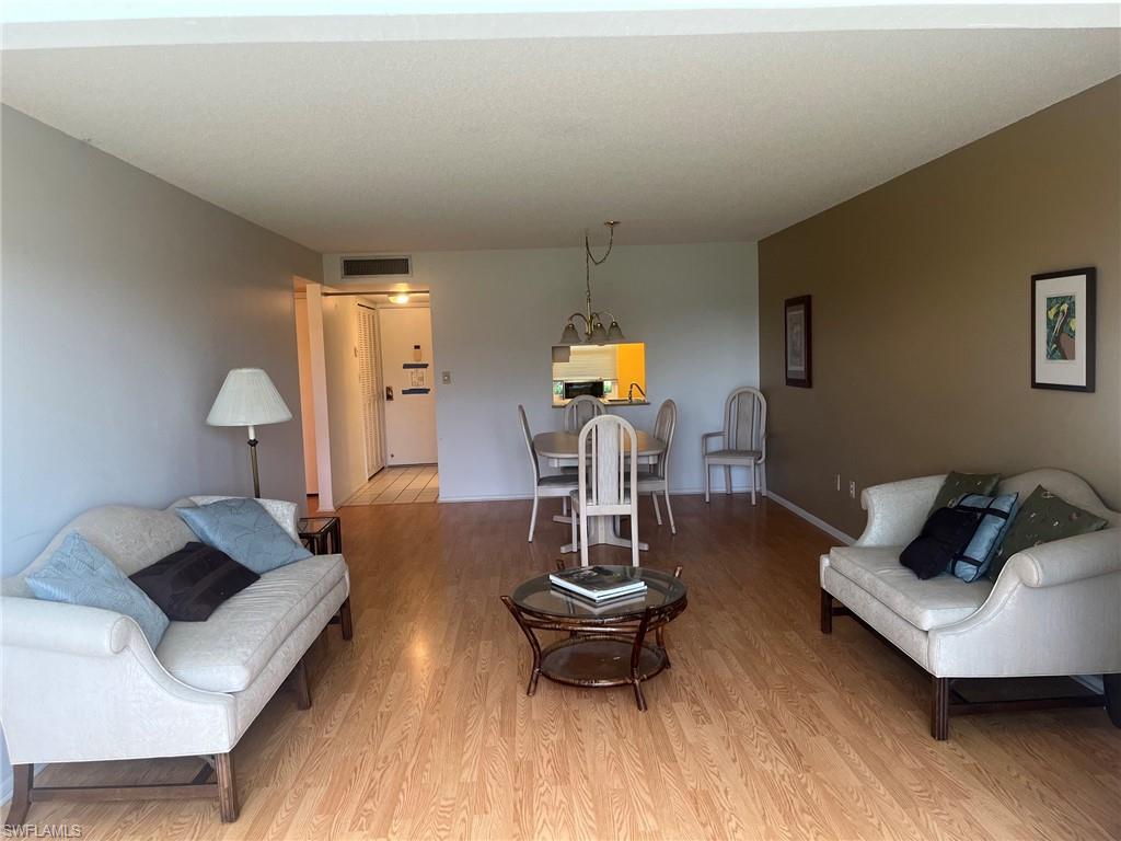Main Living Area with Laminate Flooring