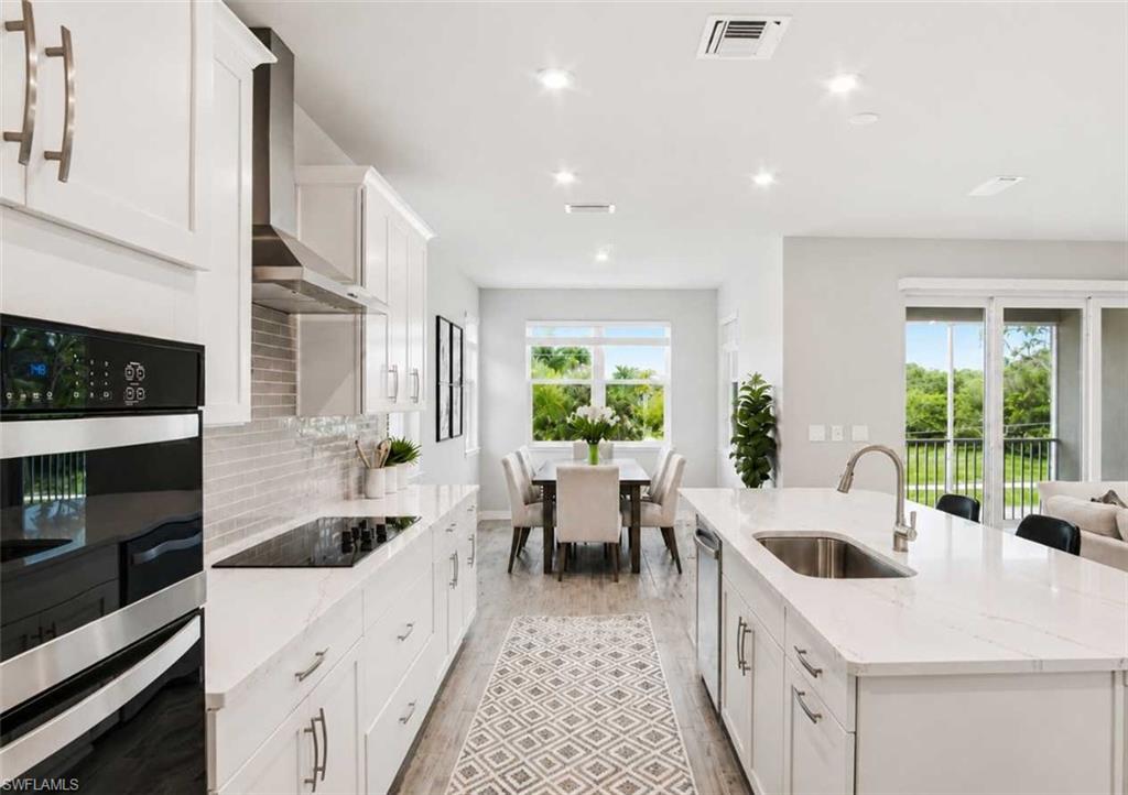 Photo includes reality staging to showcase the possibility of the kitchen. Design services included with purchase!