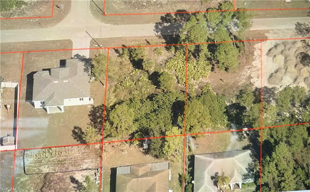 Aerial Parcel Map. Displaying the property and surrounding parcels