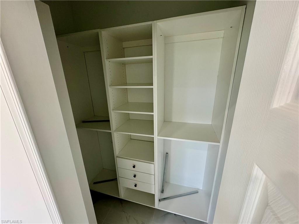 View of closet