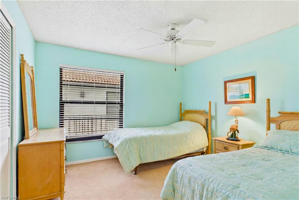 The GUEST BEDROOM is generously sized and versatile, perfect as a second bedroom, home office, or both