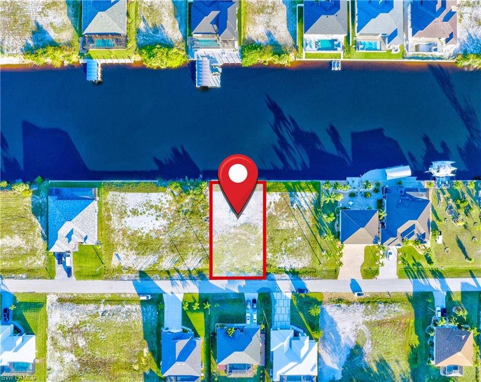 Waterfront lot featuring direct canal access