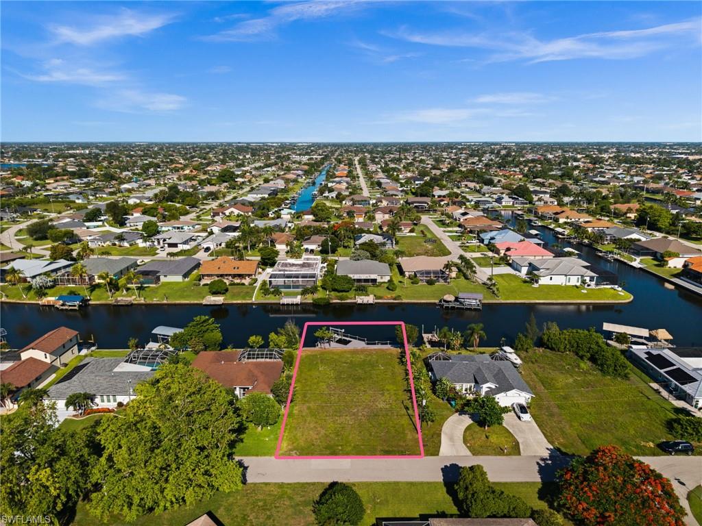 Gulf Access lot surrounded by existing homes