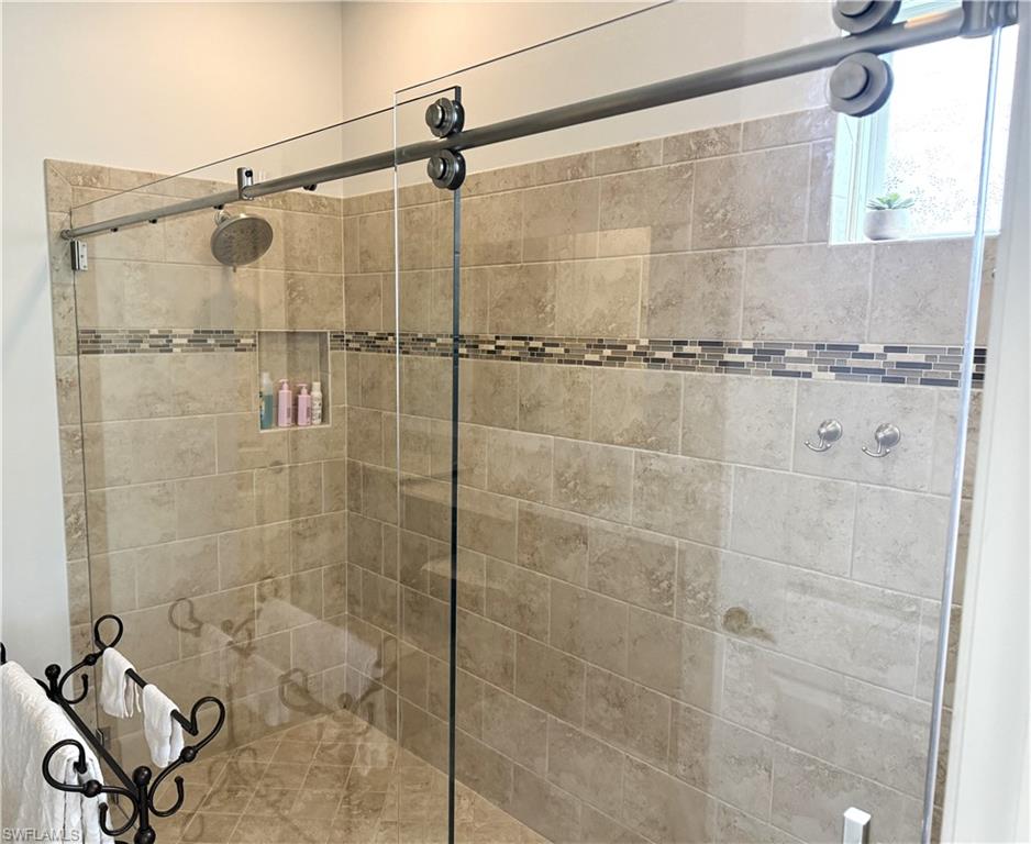 New shower enclosure