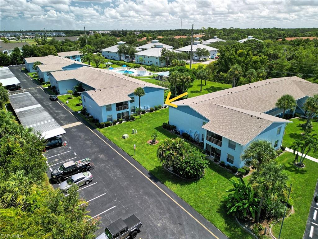 Aerial view of your building