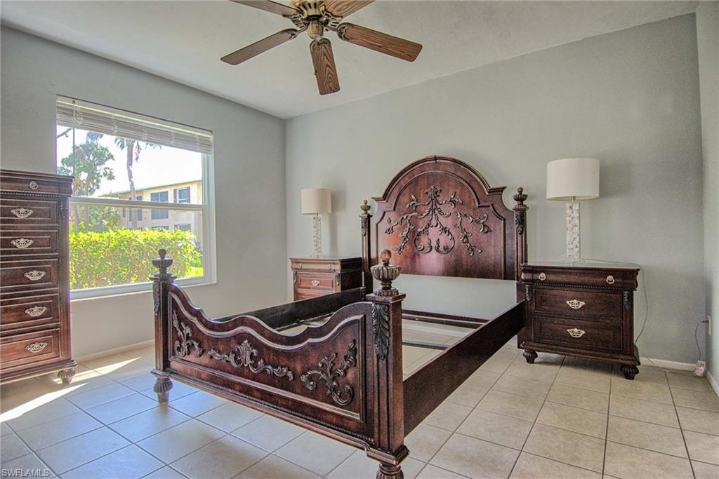 Primary bedroom partially furnished