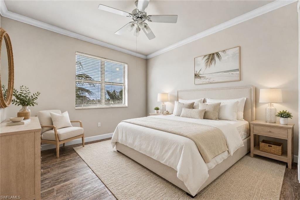 Virtually Staged bedroom 3