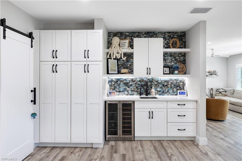 Additional Storage in the Wetbar 2nd Kitchen