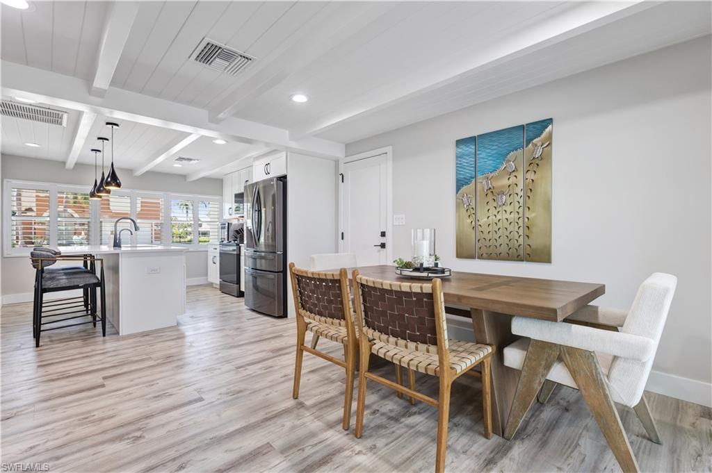 Fully Seated Dining Room