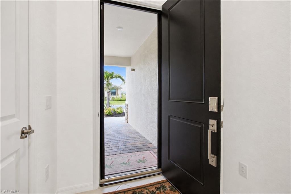 Unseen Screen built into Front Door