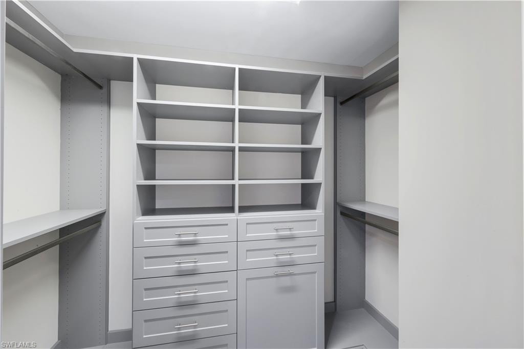 Custom-designed primary suite closet #2