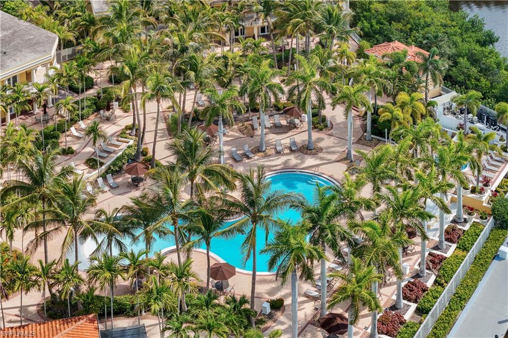 Enjoy resort-style amenities including the expansive community pool