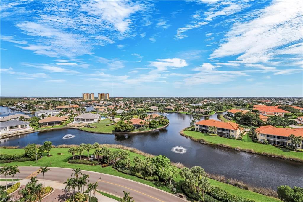 Aerial perspective showcasing Tarpon Point
