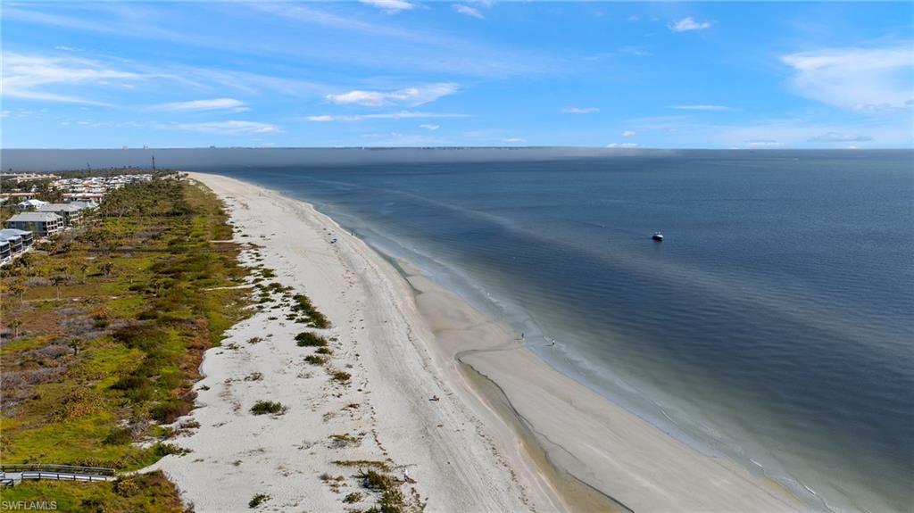 Water view with local beach