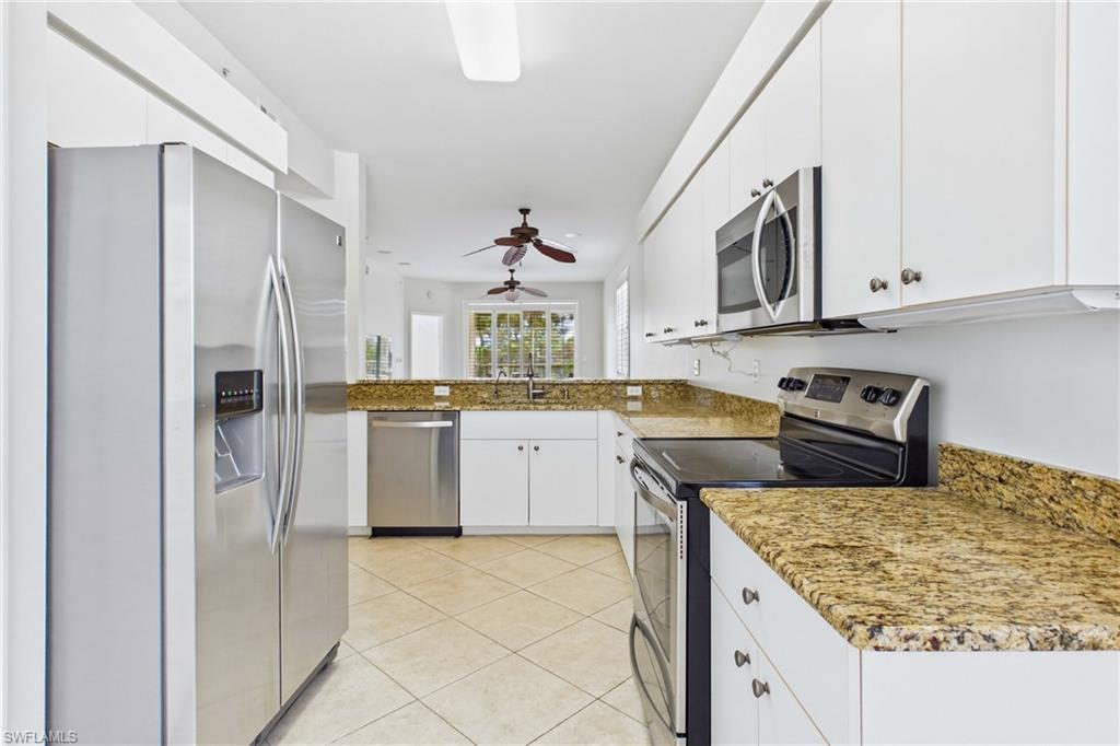 Granite countertops and stainless appliances make every meal a pleasure.