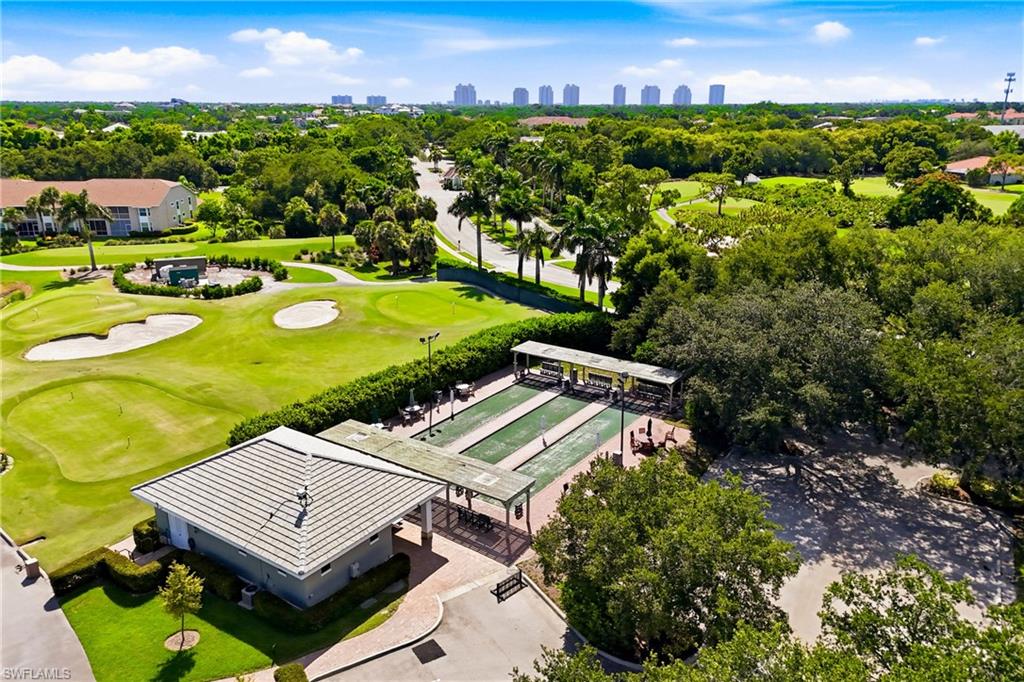 The community shuffleboard courts offer another great way to stay active, meet neighbors, and enjoy the Florida sunshine.