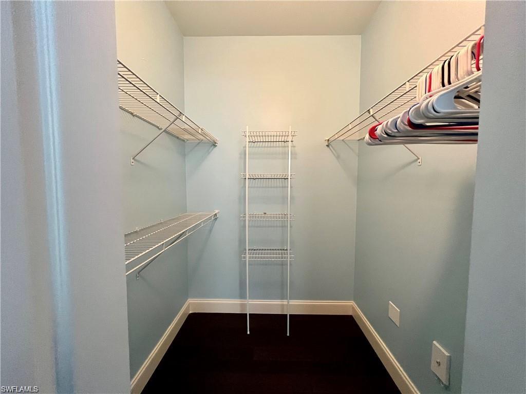 View of spacious closet