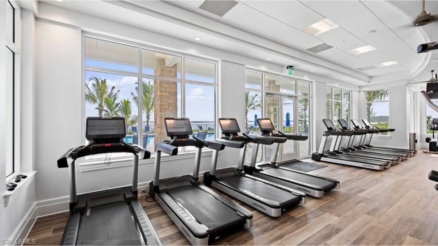 Lakefront Fitness Room