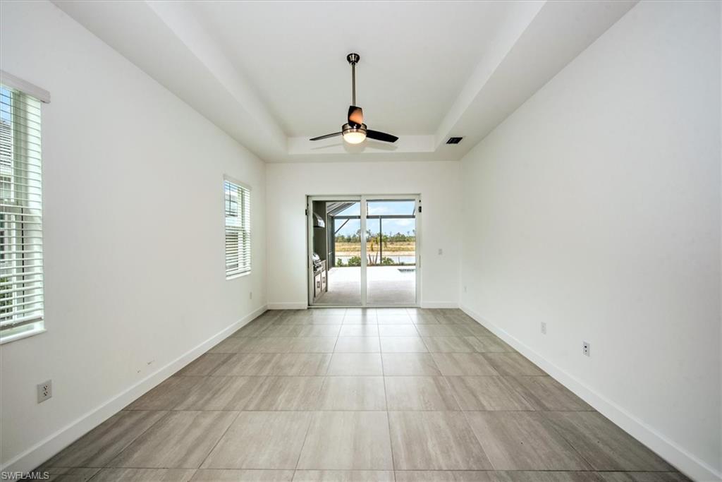Primary Suite with Slider to Pool Area