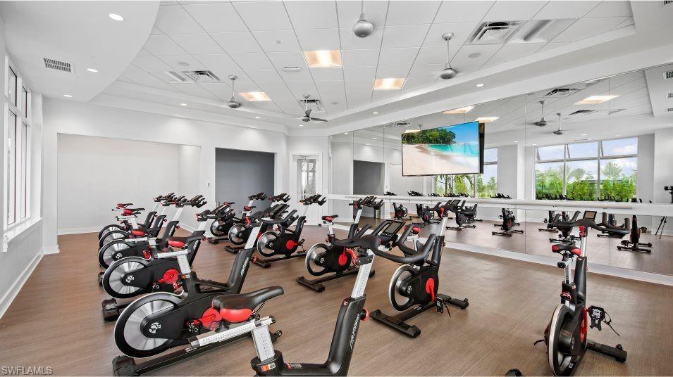 Spin Class Room