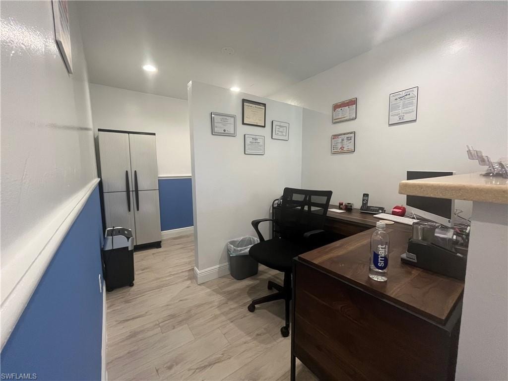 Reception area