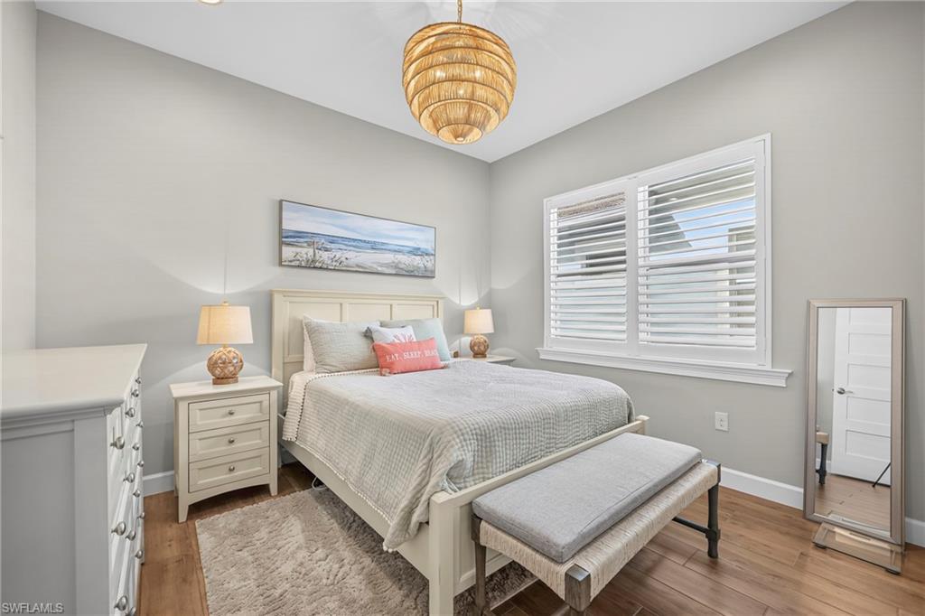 Hardwood-style flooring throughout