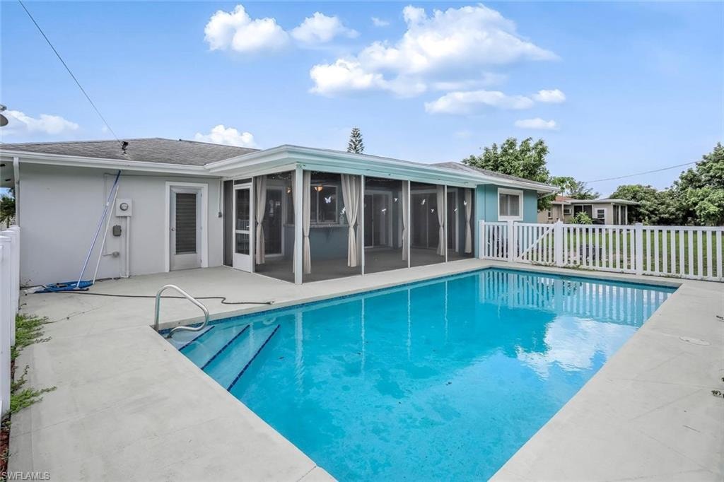 Heated pool home!